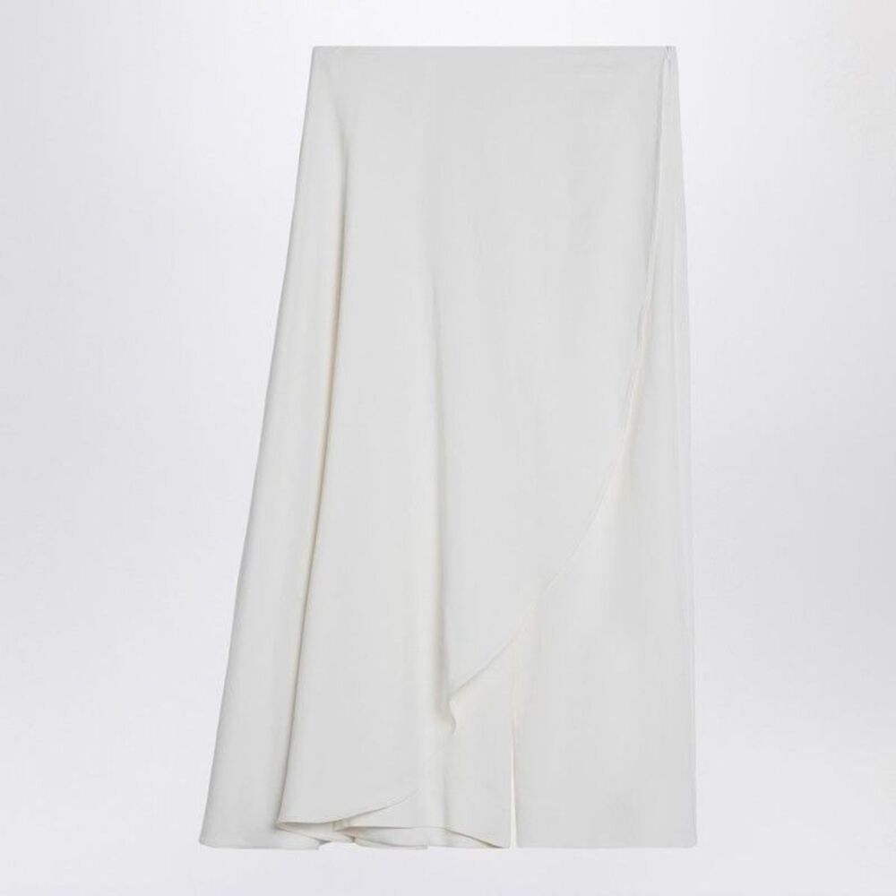ALAIA Asymmetric Wrap Skirt Women WHITE Skirts